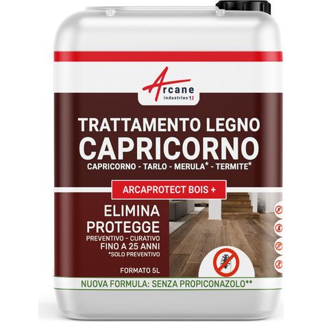 Trattamento Tarlo del Legno - 5 L - ARCANE INDUSTRIES