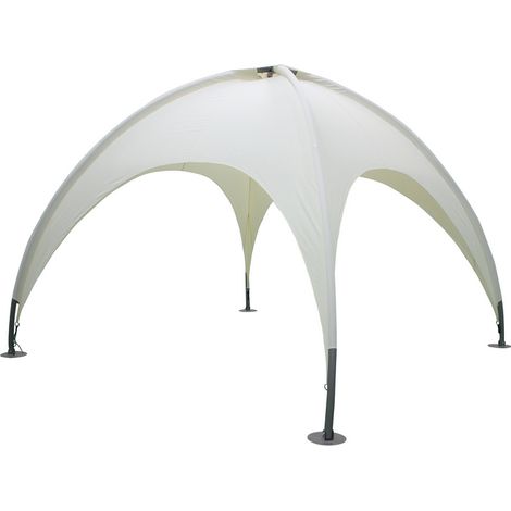 GAZEBO IN ACCIAIO IGLOO 350X350XH270CM ECRU 022005 (1/3)