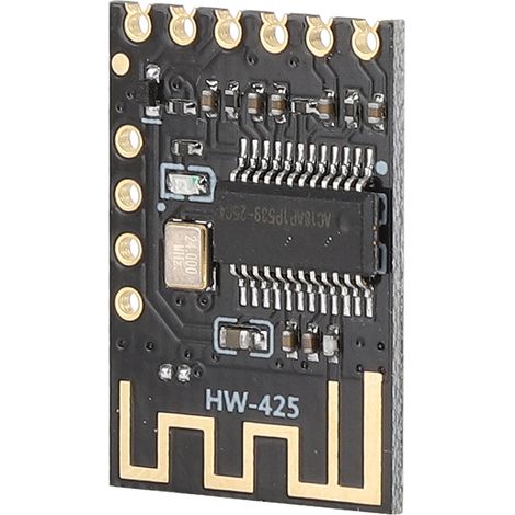 Module audio Bluetooth sans fil stéréo 4.2 Hi-Fi DIY avec alimentation 5 V par défaut M18