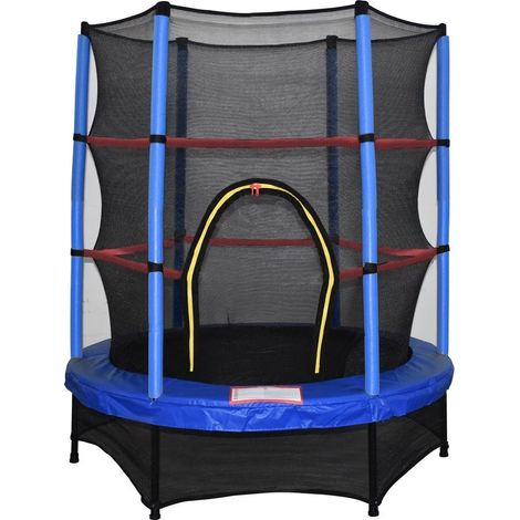 Cama elástica - azul - 140 cm