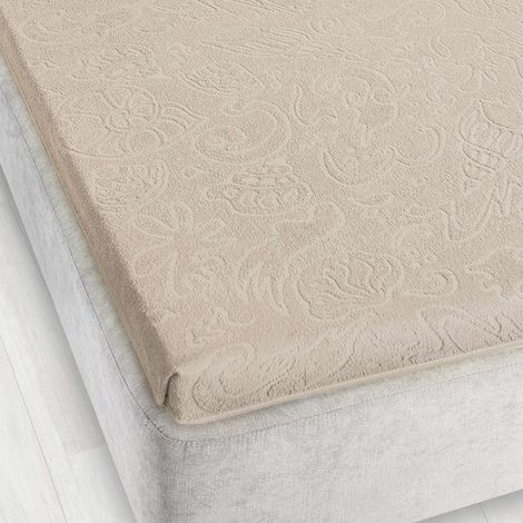 Spannbettlaken Tulipan 175x220 zwoltex sepia dick (1/3)