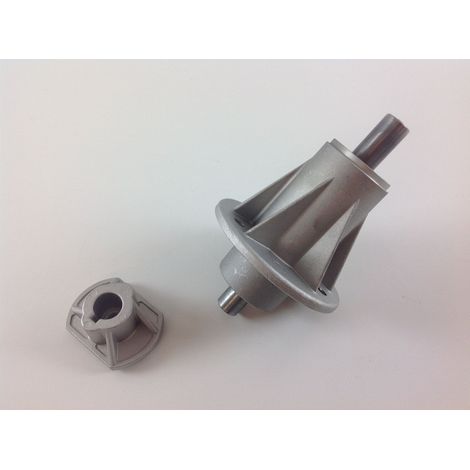 Supporto mozzo portalama trattorino tagliaerba ORIGINALE TC 102 122 382207201/2 Supporto portalama + Mozzo supporto lama