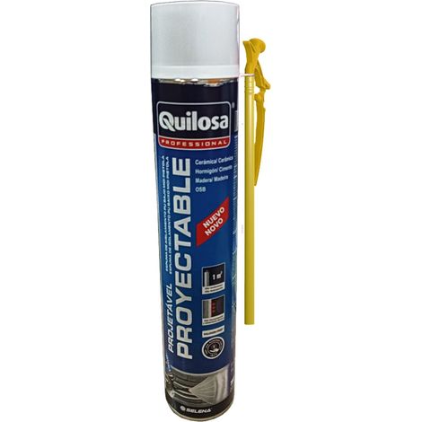 Espuma proyectable QUILOSA canula 700 ml blanca