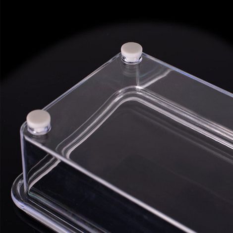 4 pots transparents pour épices, set de rangement cuisine, bocaux à condiments avec couvercle et cuillère (1/4)