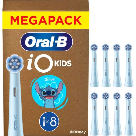 Oral-B Aufsteckbürsten iO Kids Stitch 8er FFU Aufsteckbürsten