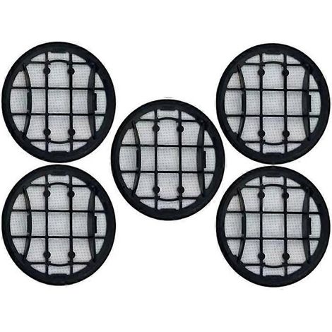 Lot de 5 filtres HEPA pour aspirateurs sans fil séries VC7000/8000, XC7055, XC7057, XC8055 et XV1681/01 - Pièces détachées (1/5)
