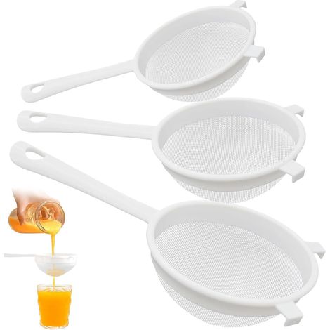 3 Pièce Passoire Fine Tamis Cuisine Multifonctionnelle de Cuisine (1/5)