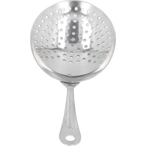 Colino da cocktail professionale, custodia in acciaio inox, per bar, club, ristorante, argento (1/5)
