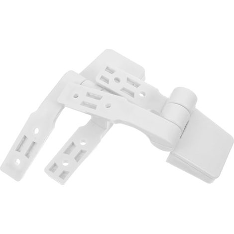 Kit de Remplacement Charnière Wc en Plastique avec Vis et Boulons (1/5)