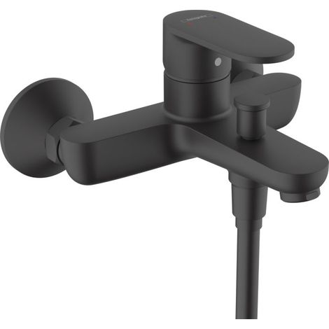 HANSGROHE Bad/Dusche Wandmischer Vernis Blend matt schwarz 71440670 (1/4)