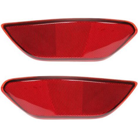 Catarifrangente posteriore rosso per paraurti – set da 2 pezzi – luce di segnalazione di ricambio per Cayenne 2011–2014 – materiale ABS robusto – 95863110500 (1/5)