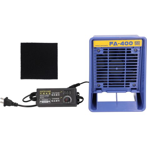 Solder Smoke Absorber Fume Extractor Portable Filter Prevention Remover for Soldering Station US Plug 100‑220V