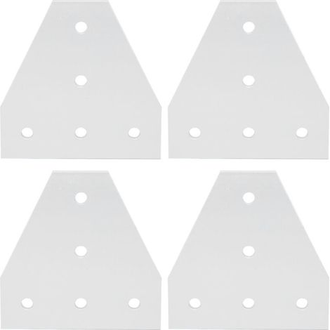 Plaque de jonction en T 203040 en alliage d'aluminium, support de jonction à 5 trous pour profilé aluminium 3030T (1/5)