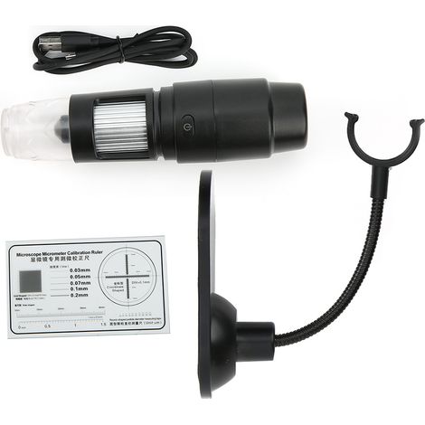 Microscope électronique numérique USB Wi-Fi W03 1000X compatible Android/iOS (1/5)