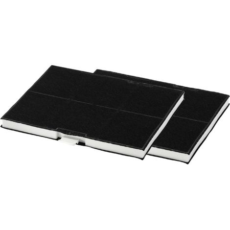 Sparset 2x Ersatz-Aktivkohlefilter passend für Siemens LZ53451 Bosch Constructa Neff Junker - 705432, 00703606
