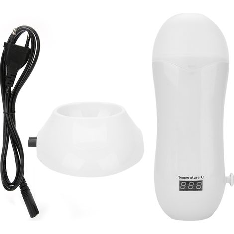 Chauffe-cire dépilatoire 40W réglable en température, épilateur électrique portable blanc, prise UE 220V. (1/5)