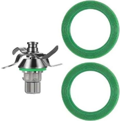 2 Pièces Bague d'étanchéité pour couteaux tm5/tm6 Bagues d'étanchéité pour couteaux mixeur Vorwerk Thermomix TM5 TM 6, joints en silicone (1/5)