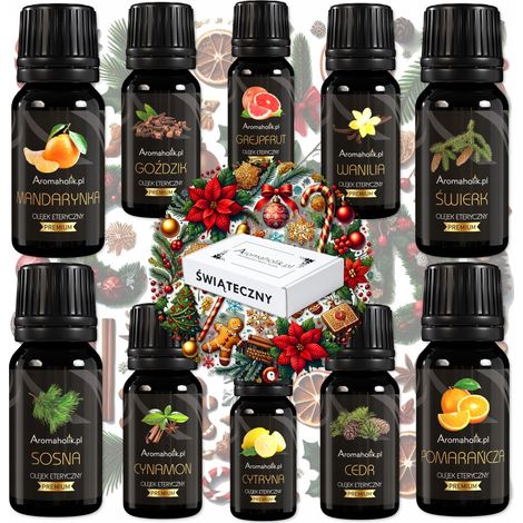 REGALO DE NAVIDAD Aceites esenciales 100% naturales AROMA DE NAVIDAD