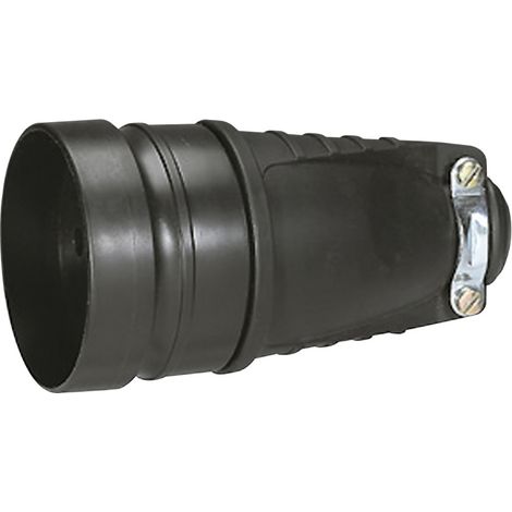 Legrand – Fiche femelle avec terre 20A – Caoutchouc – 4 alvéoles – Sortie droite 3P+T – Protection enfants – Raccordement jusqu'à 4 x 4 mm²