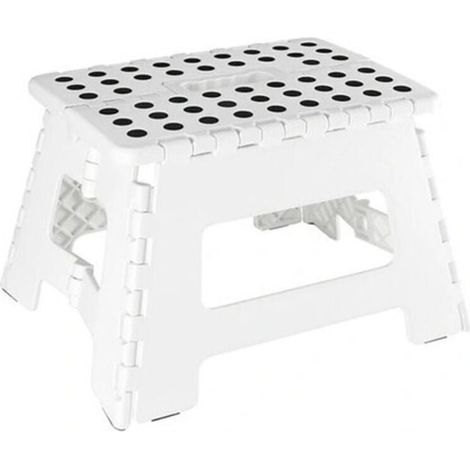 Marchepied pliant 31.5 x 25.5 x 22 cm – Charge maximale 150 kg – Pour espaces confinés – Idéal pour enfants et adultes (1/4)