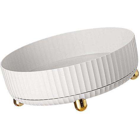 Set mit 2 drehbaren Gewürzhaltern, multifunktionales Gewürzregal für die Aufbewahrung und Organisation in der Küche Drehbarer Tablett für die Arbeitsplatte (d-4-) (1/5)