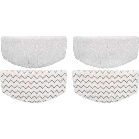 Lingettes De Rechange Pour Balai Vapeur - Microfibre Lavable Réutilisable - Compatible Avec Modèles Bissell Powerfresh 1940 1440 203-2633 - Lot De 2 (1/5)