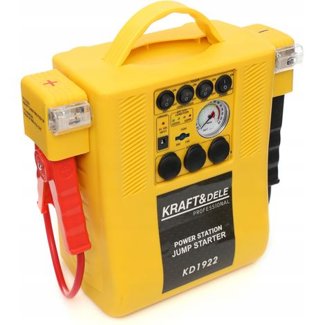 Avviatore di emergenza 4 in 1, compressore, power bank, torcia elettrica KD1922 (1/5)