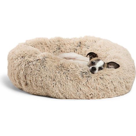 MaxxPet Cama para perros mullida – Donut Hundekissen – Hundekorb – Tierkorb – 80 x 10 cm (1/4)