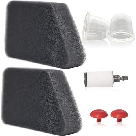 Lot de 2 filtres à air de rechange compatibles avec coupe-bordures 316773800 pour coupe-bordures CUB CADET Craftsman 316773800 MTD 753-05996 Troy-Bilt (1/4)