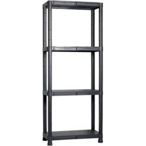 SCAFFALE RESINA 4 RIPIANI 60X30XH143 CM
