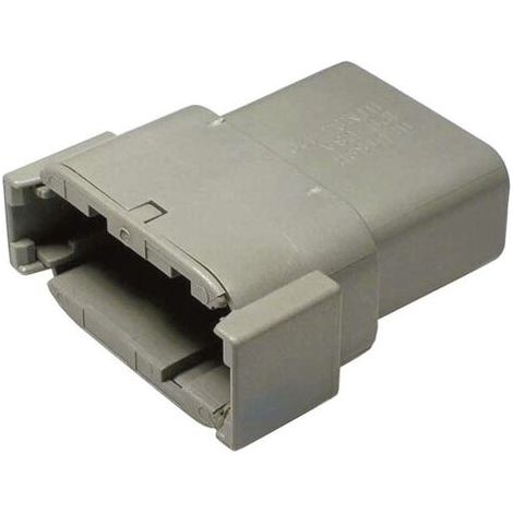 TE Connectivity DTM 04-12 PA Cosse cylindrique mâle femelle, droit Nombre total de pôles: 12 Série ( (1/2)