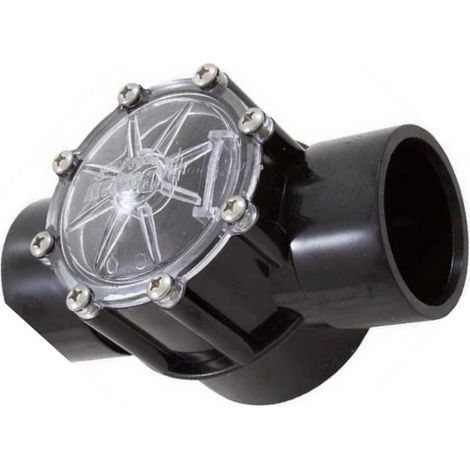 Clapet anti-retour de piscine pour pompe 263042 CPVC jetable anti-retour pour système de filtre à sable de piscine Noir 20 x 13 x 10 cm (1/5)