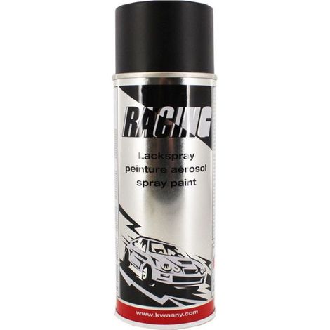 NOIR Satiné (RACING) (Bombe peinture 400 ml) - ...