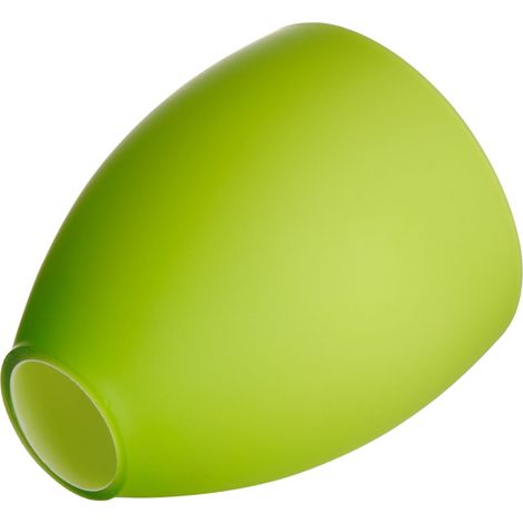 Premier Housewares Flexi Green Glass Shade
