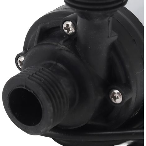Mini pompe à eau silencieuse IP68 étanche pour petits aquariums et fontaines pour animaux de compagnie, 12 V CC, 19 W (1/5)