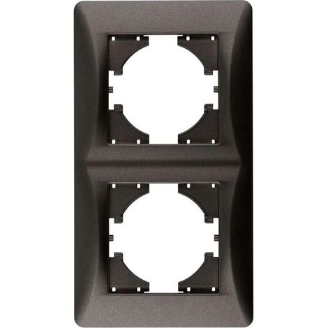 Plaque de finition onlex vertical frame ABS graphite 5 cm (1/2)