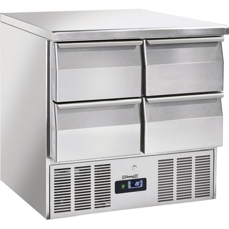 Saladette - 4 tiroirs - GN 1/1 - Casselin