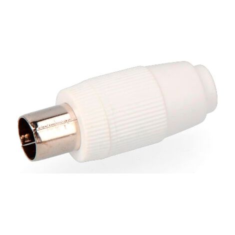 25 Fiche Tv Droite 9,5mm Rétractable Edm (1/2)