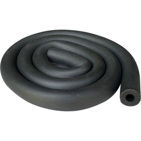 Tube isolant pour tuyau de chauffage, diamètre 25 mm, isolation de tuyau de 1,8 m pour tuyau de chauffage et de climatisation (noir, 25 mm) (1/5)