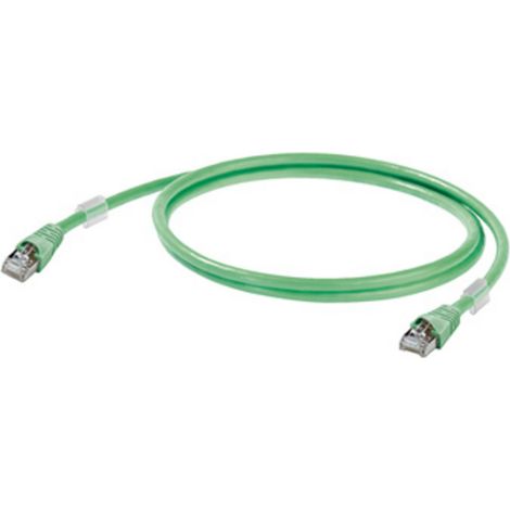 Weidmüller 1251590010 RJ45 Câble réseau, câble patch CAT 6a S/FTP 1.00 m vert certifié UL 1 pc(s)