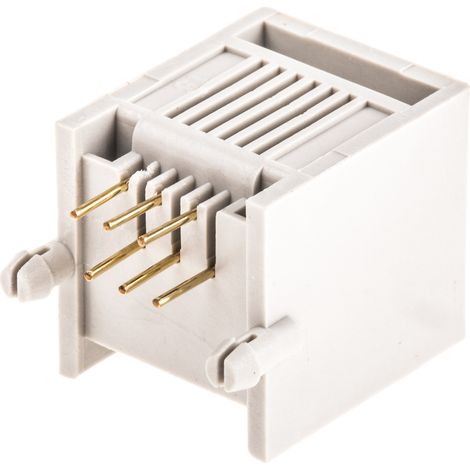 Connecteur RS PRO Femelle Montage sur CI Angle Droit ( Prix pour 1 )