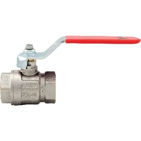 VALVOLA A SFERA IDEAL PASSAGGIO TOTALE LEVA PIATTA LUCCH. 3/8&quot  (DN10)  50 bar / 725 psi
