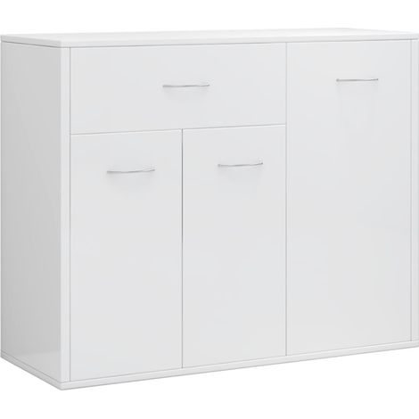 Buffet Blanc brillant 88x30x70 (1/5)