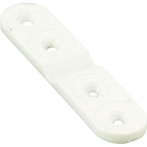 équerre plastique à angle variable - Dimensions : 22 x 95 x 5 - Décor : Blanc - ITAR