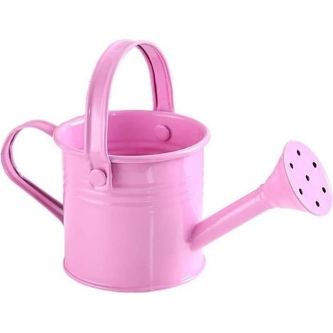 Bardusch-Arrosoir en métal - - Seau d'arrosage de jardin pour enfants - Rose - Fer galvanisé - 7,5 x 8 cm (1/4)