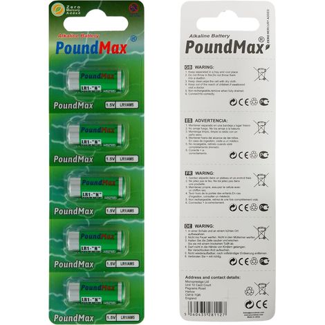 Type MN9100 Lot de 5 Piles alcalines 1,5 V (1/5)