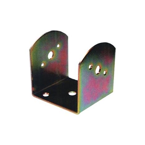 Piastre Staffe montaggio travi Art. 837 - mm.: 200x200xH200 - spes. 4 mm. 4 Pz