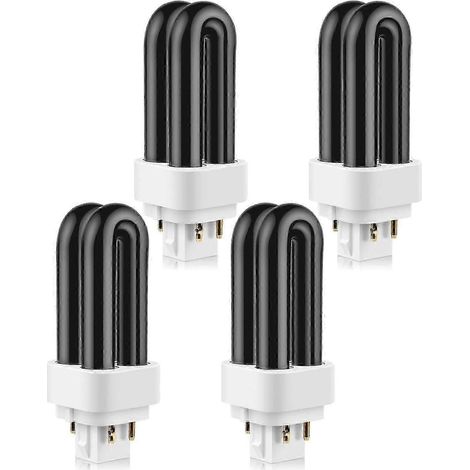 Lot de 4 ampoules compatibles 41050 7W, compatibles avec les systèmes Dynatrap DT1050, DT1100 et DT1250, pour une surface de 0,2 hectare. (1/5)