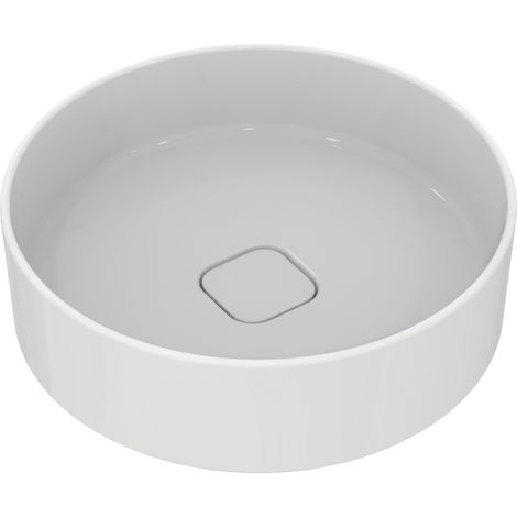 Ideal Standard Strada II lavabo rotondo da appoggio ø 45 cm, senza troppopieno, colore bianco T295901 (1/5)