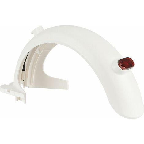 Kit de garde-boue arrière accessoire de remplacement de scooter avec feu de freinage arrière compatible avec le scooter électrique G30 Max,blanc,garde-boue et feu de freinage (1/5)